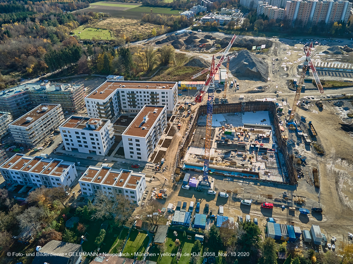 13.11.2020 - Piederstorfer Gelände und Alexisqaurtier am Karl-Marx-Ring in Neuperlach 13.11.2020 - Piederstorfer Gelände und Alexisqaurtier am Karl-Marx-Ring in Neuperlach